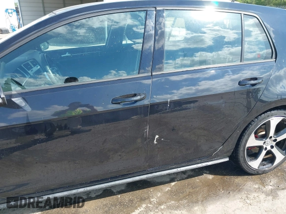 2016 Volkswagen Golf GTI SE with VIN 3VW4T7AU6GM039229, listed as a IAAI auction lot 42073161 with 74,049 mi miles. Bid and sale history available at carsss.com. Image 6.