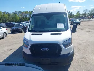 2022 Ford Transit Cargo with VIN 1FTBW3X80NKA69156, listed as a IAAI auction lot 42059236 with 100,096 mi miles and . Bid and sale history available at DreamBid. Image 12.