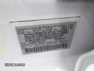2024 Nissan Sentra SV with VIN 3N1AB8CV4RY274313, listed as a IAAI auction lot 42442578 with 33,681 mi miles and . Bid and sale history available at DreamBid. Image 9.