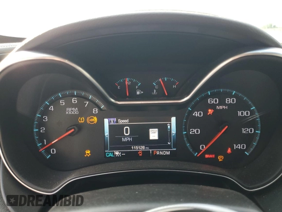2017 Chevrolet Impala Premier with VIN 2G1145S34H9146294, listed as a Copart auction lot 59054975 with 115,128 mi miles and Salvage title. Bid and sale history available at DreamBid. Image 9.