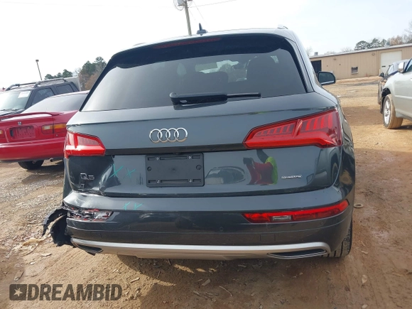 2019 Audi Q5 Prestige with VIN WA1CNAFY2K2023587, listed as a IAAI auction lot 41059294 with 54,591 mi miles. Bid and sale history available at carsss.com. Image 16.