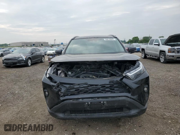 2024 Toyota RAV4 XLE Premium with VIN 2T3A1RFV3RC428731, listed as a Copart auction lot 59918945 with 26,263 mi miles and Salvage title. Bid and sale history available at DreamBid. Image 5.