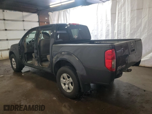 2012 Nissan Frontier Pro-4X with VIN 1N6AD0EV4CC422656, listed as a Copart auction lot 60454985 with 152,535 mi miles and Salvage title. Bid and sale history available at DreamBid. Image 2.