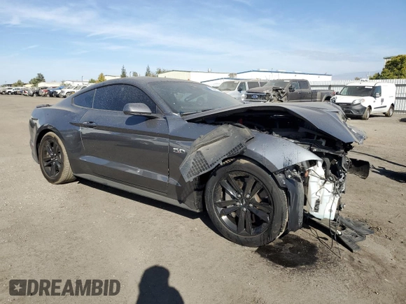 2022 Ford Mustang GT with VIN 1FA6P8CF9N5133876, listed as a Copart auction lot 78868754 with 28,064 mi miles and Salvage Title. Bid and sale history available at carsss.com. Image 4.