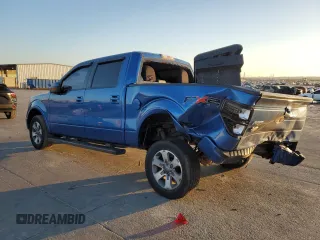 2010 Ford F-150 XL with VIN 1FTEW1C84AKE58965, listed as a Copart auction lot 43591995 with 155,740 mi miles and Salvage Title. Bid and sale history available at carsss.com. Image 2.