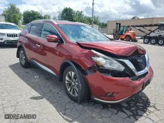 2015 Nissan Murano Platinum with VIN 5N1AZ2MH2FN210306, listed as a Copart auction lot 53768064 with 100,544 mi miles and Salvage Title. Bid and sale history available at carsss.com. Image 4.