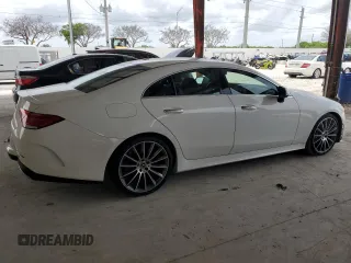 2020 Mercedes-Benz CLS with VIN WDD2J5JB9LA050614, listed as a Copart auction lot 61950764 with 52,284 mi miles and Salvage Title. Bid and sale history available at carsss.com. Image 3.