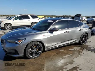 2023 Acura Integra w/A-Spec Package with VIN 19UDE4H37PA025945, listed as a Copart auction lot 77955164 with 24,245 mi miles and Salvage title. Bid and sale history available at DreamBid. Image 1.