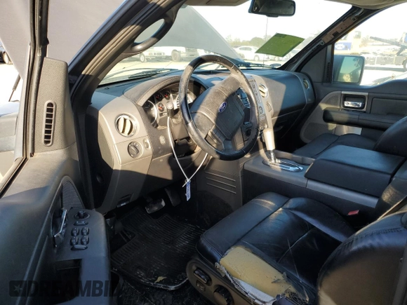 2007 Ford F-150 XLT with VIN 1FTPX14547KC72104, listed as a Copart auction lot 42355175 with 145,975 mi miles and Salvage Title. Bid and sale history available at carsss.com. Image 8.