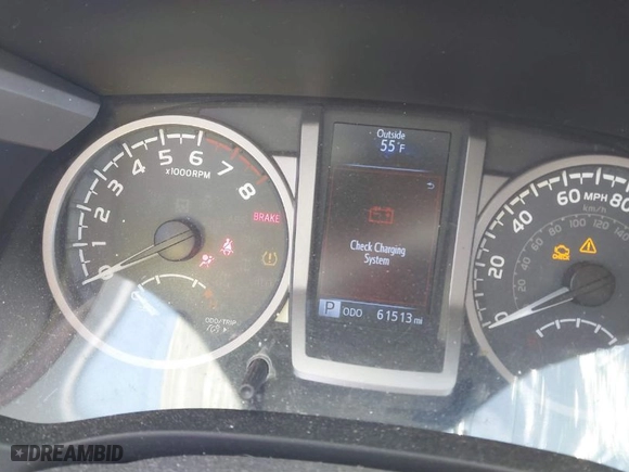 2017 Toyota Tacoma SR5 with VIN 3TMCZ5AN5HM110187, listed as a IAAI auction lot 41695501 with NaN miles. Bid and sale history available at carsss.com. Image 16.