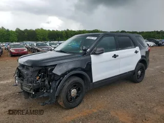 2018 Ford Police Interceptor Utility z VIN 1FM5K8ARXJGA84456, wystawiony jako Copart lot #56363745 z przebiegiem 73 216 mil mil oraz Szkoda całkowita • Salvage title. Historia ofert i sprzedaży dostępna na DreamBid. Obrazek 1.