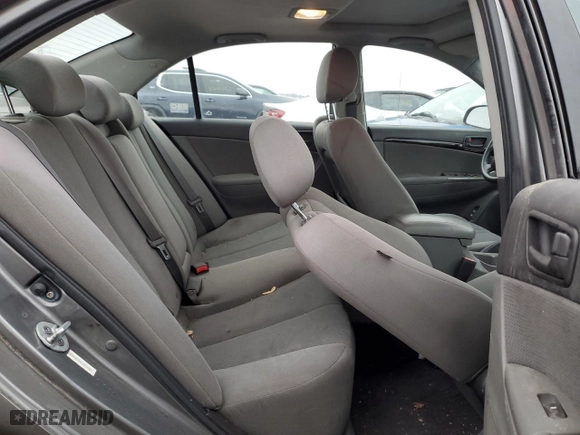 2010 Hyundai Sonata GLS with VIN 5NPET4AC4AH622232, listed as a Copart auction lot 83476784 with 137,808 mi miles and Salvage Title. Bid and sale history available at carsss.com. Image 10.