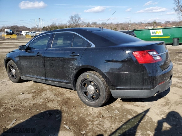2015 Ford Sedan Police Interceptor with VIN 1FAHP2MK1FG126296, listed as a Copart auction lot 42906885 with 163,621 mi miles and Salvage Title. Bid and sale history available at carsss.com. Image 2.