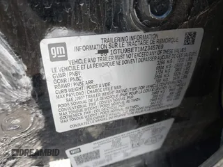 2021 GMC Sierra 1500 with VIN 1GTU9BET1MZ345769, listed as a IAAI auction lot 41729353 with 62,369 mi miles and . Bid and sale history available at DreamBid. Image 9.