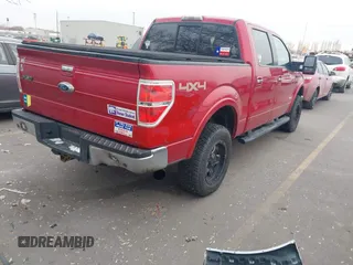 2011 Ford F-150 XLT with VIN 1FTFW1ETXBKD94230, listed as a IAAI auction lot 41566841 with 207,715 mi miles. Bid and sale history available at carsss.com. Image 4.
