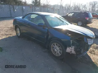 2008 Chrysler Sebring Touring with VIN 1C3LC55R28N203192, listed as a IAAI auction lot 41655517 with 1 mi miles. Bid and sale history available at carsss.com. Image 1.