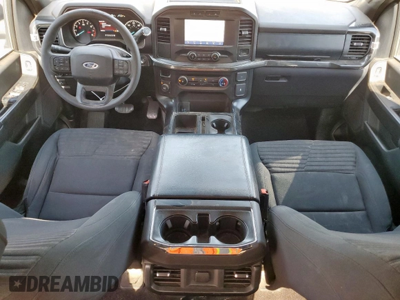 2021 Ford F-150 XL with VIN 1FTFW1E54MFC29139, listed as a Copart auction lot 58567465 with 54,551 mi miles and Salvage title. Bid and sale history available at DreamBid. Image 8.