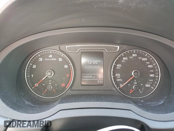 2018 Audi Q3 Premium with VIN WA1BCCFSXJR019611, listed as a Copart auction lot 55286305 with 108,898 mi miles and Salvage title. Bid and sale history available at DreamBid. Image 9.