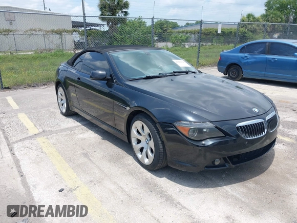 2007 BMW 6 Series 650i z VIN WBAEK13577CN82522, wystawiony jako IAAI lot #42386126 z przebiegiem 122 067 mil mil oraz . Historia ofert i sprzedaży dostępna na DreamBid. Obrazek 1.