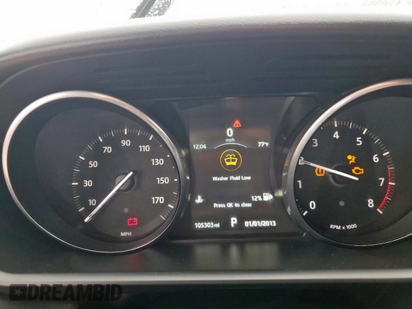 2016 Land Rover Range Rover Sport HSE with VIN SALWR2VF8GA543828, listed as a Copart auction lot 63114525 with 105,303 mi miles and Clean title. Bid and sale history available at DreamBid. Image 9.
