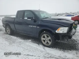 2012 Ram 1500 Sport with VIN 1C6RD7HTXCS288421, listed as a Copart auction lot 46133195 with 147,697 mi miles and Salvage title. Bid and sale history available at DreamBid. Image 4.