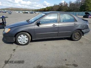 2006 Kia Spectra EX with VIN KNAFE122X65270684, listed as a Copart auction lot 73002454 with 79,326 mi miles and Salvage Title. Bid and sale history available at carsss.com. Image 1.