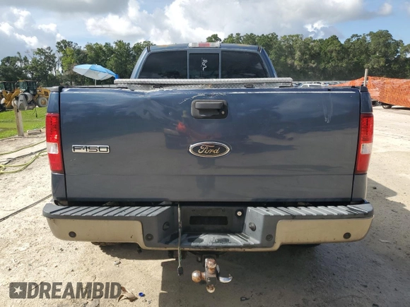 2004 Ford F-150 XLT with VIN 1FTPX14574NB65025, listed as a Copart auction lot 64567655 with 293,376 mi miles and Salvage title. Bid and sale history available at DreamBid. Image 6.