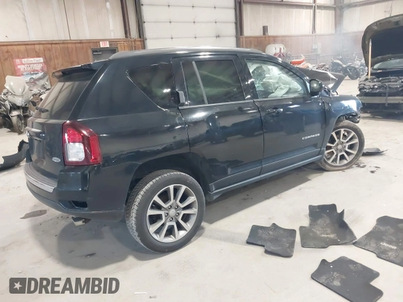 2016 Jeep Compass Latitude with VIN 1C4NJDEB7GD724176, listed as a IAAI auction lot 42051937 with 85,546 mi miles and . Bid and sale history available at DreamBid. Image 4.