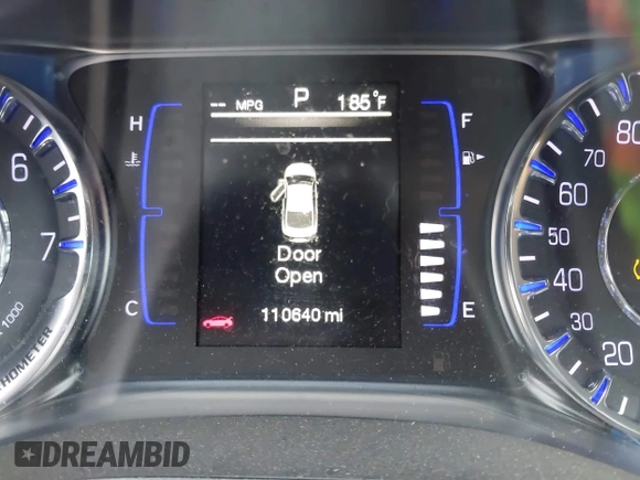 2015 Chrysler 200 Limited with VIN 1C3CCCABXFN568858, listed as a IAAI auction lot 41732534 with 110,640 mi miles. Bid and sale history available at carsss.com. Image 15.