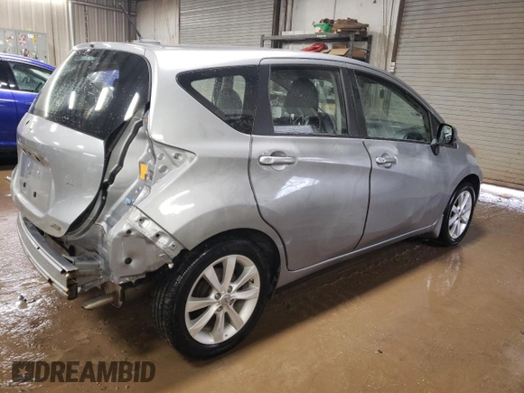 2014 Nissan Note SV with VIN 3N1CE2CP5EL381361, listed as a Copart auction lot 52194555 with 30,329 mi miles and Salvage Title. Bid and sale history available at DreamBid. Image 3.