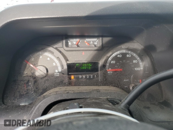 2010 Ford Econoline Cargo Commercial with VIN 1FTSE3EL2ADA98814, listed as a Copart auction lot 42414955 with 138,273 mi miles and Salvage Title. Bid and sale history available at carsss.com. Image 9.