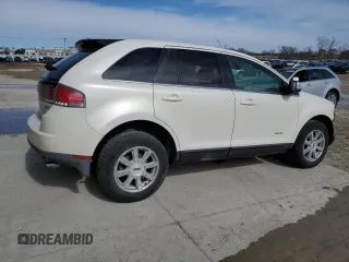 2007 Lincoln MKX with VIN 2LMDU68C57BJ16956, listed as a Copart auction lot 47212525 with 193,608 mi miles and Salvage Title. Bid and sale history available at carsss.com. Image 3.