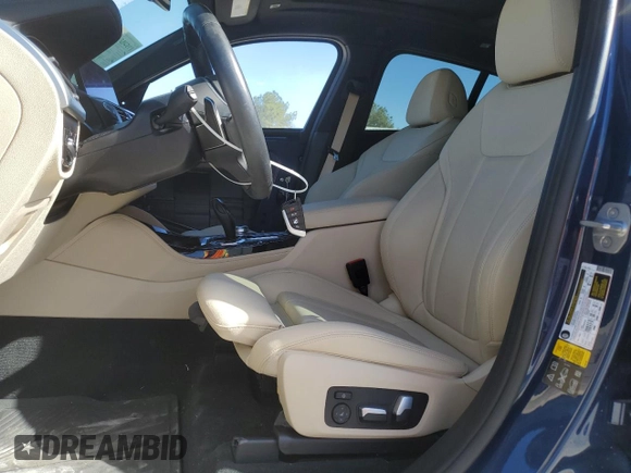 2020 BMW X4 M40i with VIN 5UX2V5C01LLE69394, listed as a Copart auction lot 44036774 with 22,582 mi miles and Clean title. Bid and sale history available at DreamBid. Image 7.