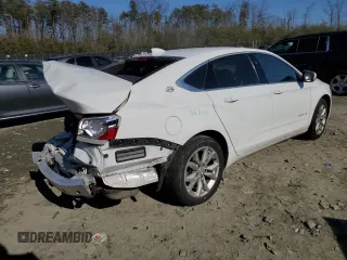 2018 Chevrolet Impala LT with VIN 2G1105S38J9126762, listed as a Copart auction lot 46434925 with 119,357 mi miles and Salvage Title. Bid and sale history available at DreamBid. Image 3.
