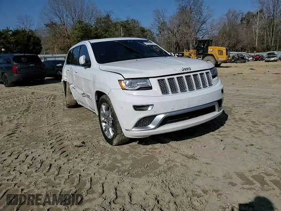 2015 Jeep Grand Cherokee Summit with VIN 1C4RJFJG9FC794992, listed as a Copart auction lot 42790355 with 74,044 mi miles and Salvage Title. Bid and sale history available at DreamBid. Image 12.