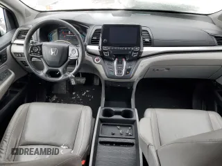 2018 Honda Odyssey EX-L z VIN 5FNRL6H66JB502556, wystawiony jako Copart lot #81995684 z przebiegiem 199 440 mil mil oraz Nie do naprawy • Non repairable. Historia ofert i sprzedaży dostępna na DreamBid. Obrazek 8.