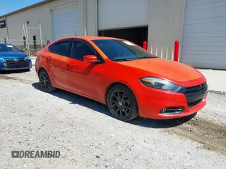 2015 Dodge Dart SXT with VIN 1C3CDFBB0FD310819, listed as a IAAI auction lot 41876558 with 138,502 mi miles. Bid and sale history available at carsss.com. Image 1.