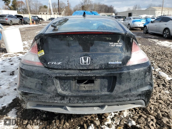 2012 Honda CR-Z with VIN JHMZF1D48CS004197, listed as a Copart auction lot 41971045 with 129,327 mi miles and Clean title. Bid and sale history available at DreamBid. Image 6.