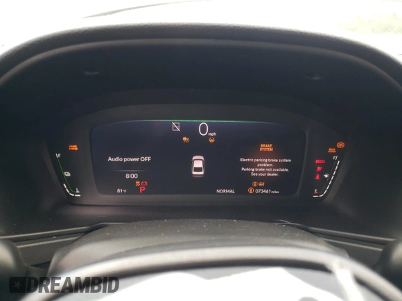 2023 Honda Accord Sport с VIN 1HGCY2F55PA008296, выставлен на аукционе Copart как лот 58378955 с пробегом 73 461 миль миль и Списание • Salvage title. История ставок и продаж доступна на DreamBid. Изображение 9.