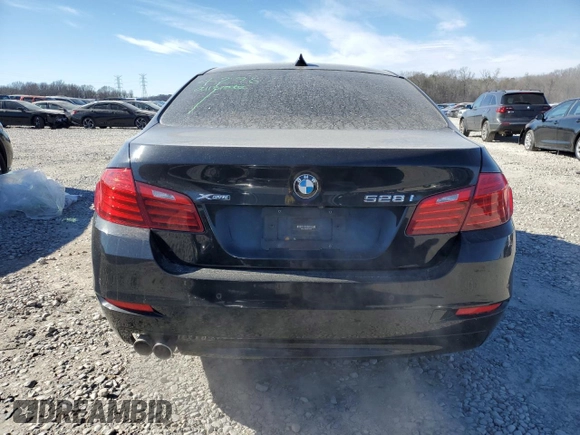 2016 BMW 5 Series 528i xDrive with VIN WBA5A7C50GG148473, listed as a Copart auction lot 88553375 with 92,195 mi miles and Salvage Title. Bid and sale history available at carsss.com. Image 6.