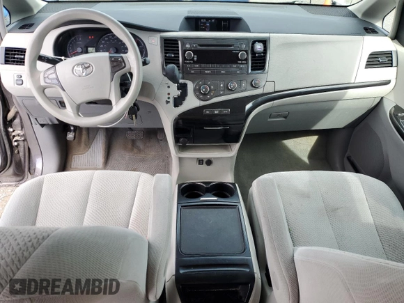 2012 Toyota Sienna LE with VIN 5TDJK3DC7CS047290, listed as a Copart auction lot 50822655 with 173,675 mi miles and Salvage Title. Bid and sale history available at carsss.com. Image 8.