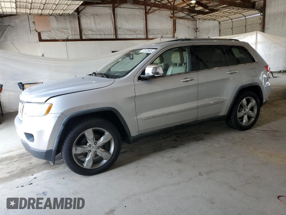 2011 Jeep Grand Cherokee Overland with VIN 1J4RR6GG7BC525006, listed as a Copart auction lot 60132645 with 240,682 mi miles and Clean title. Bid and sale history available at DreamBid. Image 1.