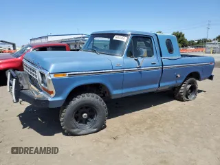 1979 Ford F-250 z VIN F26HREE1635, wystawiony jako Copart lot #64904454 z przebiegiem 431 164 mil mil oraz Czysty tytuł • Clean title. Historia ofert i sprzedaży dostępna na DreamBid. Obrazek 1.