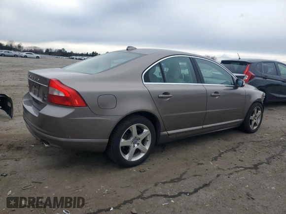 2009 Volvo S80 I6 Turbo with VIN YV1AH992591092729, listed as a Copart auction lot 50593385 with 66,266 mi miles and Clean Title. Bid and sale history available at carsss.com. Image 3.