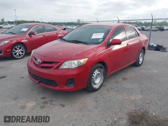 2013 Toyota Corolla L with VIN 5YFBU4EE9DP202419, listed as a IAAI auction lot 42028181 with 107,374 mi miles and . Bid and sale history available at DreamBid. Image 2.