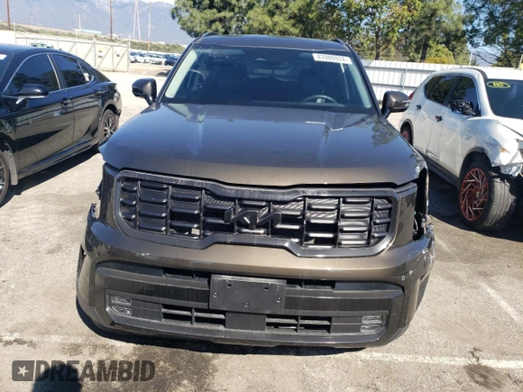 2023 Kia Telluride SX X-Line with VIN 5XYP5DGC8PG333753, listed as a Copart auction lot 43980934 with 12,673 mi miles and Salvage title. Bid and sale history available at DreamBid. Image 5.