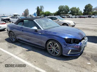 2018 Audi S5 Premium Plus z VIN WAUY4GF51JN006376, wystawiony jako Copart lot #59032295 z przebiegiem 39 633 mil mil oraz Szkoda całkowita • Salvage title. Historia ofert i sprzedaży dostępna na DreamBid. Obrazek 4.