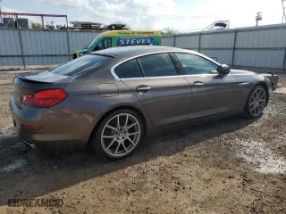 2013 BMW 6 Series 650i with VIN WBA6B2C56DD128455, listed as a Copart auction lot 44652725 with 59,237 mi miles and Clean Title. Bid and sale history available at carsss.com. Image 3.