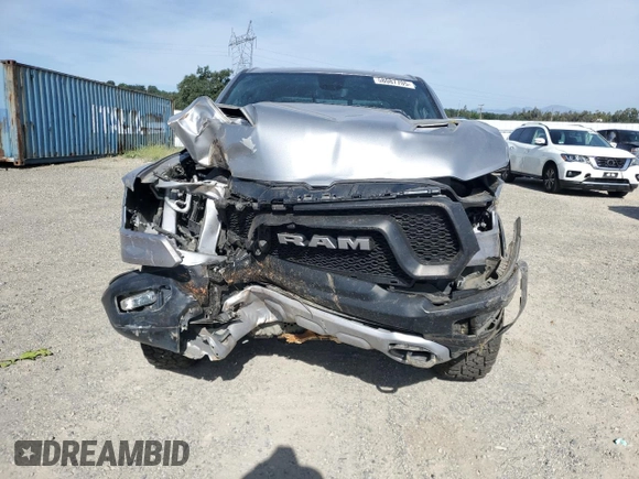 2020 Ram 1500 Rebel with VIN 1C6SRFLT0LN215917, listed as a Copart auction lot 58087705 with 69,683 mi miles and Salvage title. Bid and sale history available at DreamBid. Image 5.