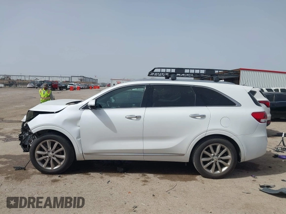 2017 Kia Sorento SX z VIN 5XYPK4A50HG275738, wystawiony jako IAAI lot #41748282 z przebiegiem Nie podano mil oraz . Historia ofert i sprzedaży dostępna na DreamBid. Obrazek 14.